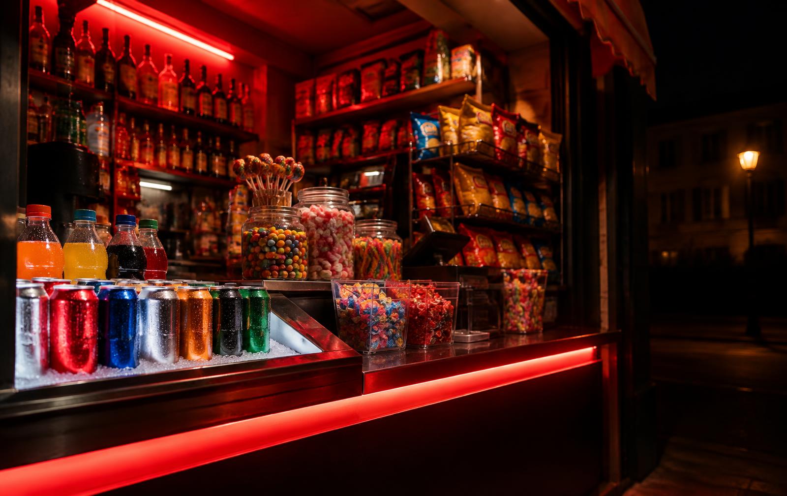 Boissons fraîches, snacks et bonbons Digoin Express